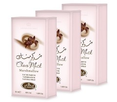 Al Rehab Choco Musk Marshmallow EDP Spray 1.65 Fl Oz (50 ml) – 3-Pack