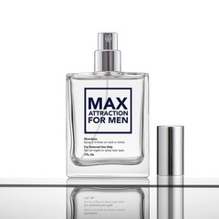 Max Attraction Pheromone Spray for Men 1 oz Unscented Formula