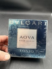Aqva Pour Homme Toniq By Bvlgari Extremely Rare Item SEALED NEW IN BOX