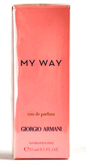 Giorgio Armani – MY WAY- Perfume EDP – 15ml/0.5oz SEALED IN BOX – NEW