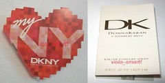 CHOICE OF 2 DKNY Donna Karan My NY, Cashmere Mist Eau De Parfum 0.05oz Sample