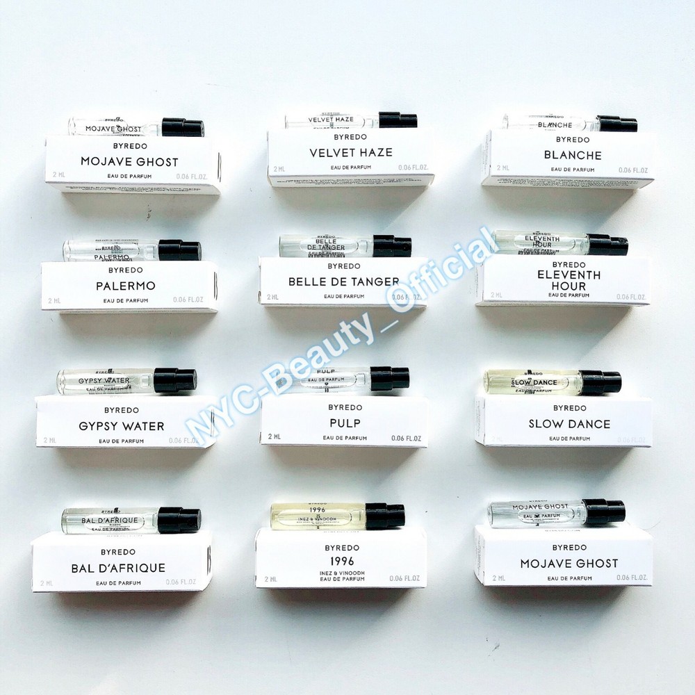 Byredo Eau de Parfume EDP Vial Sample Spray 2 ml NIB