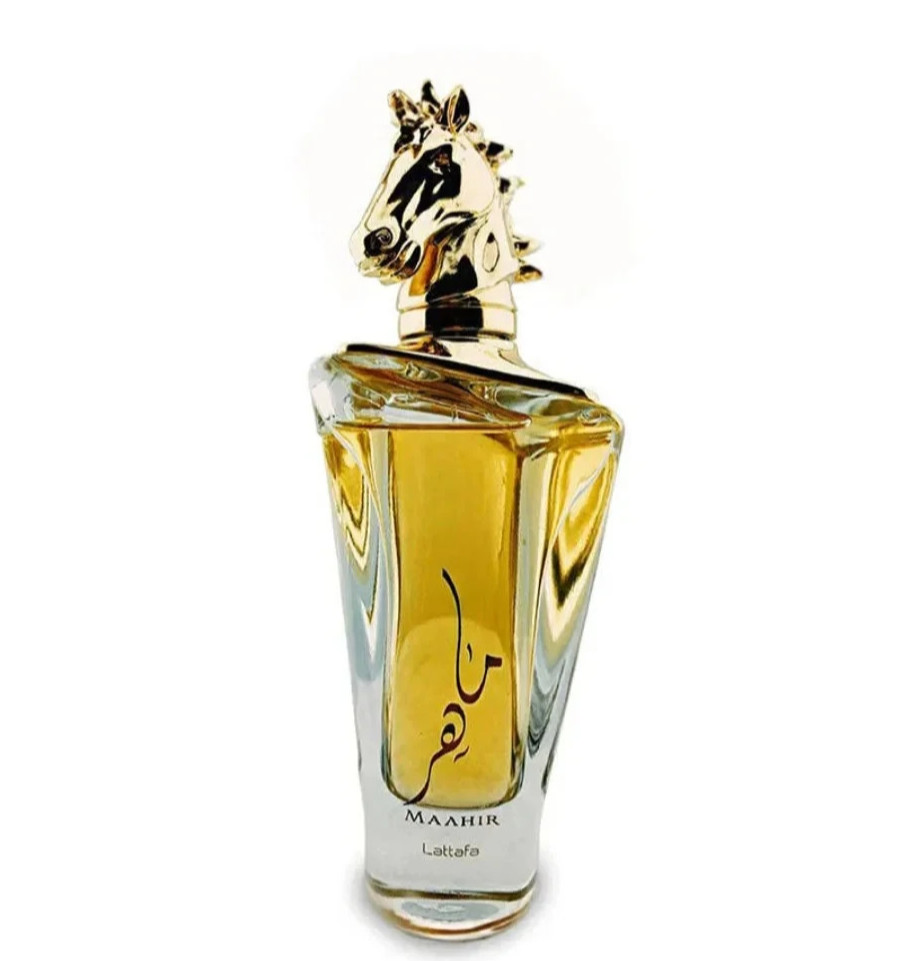 Lattafa Maahir Eau de Parfum 100ml Unisex Long Lasting Woody Aromatic Perfume