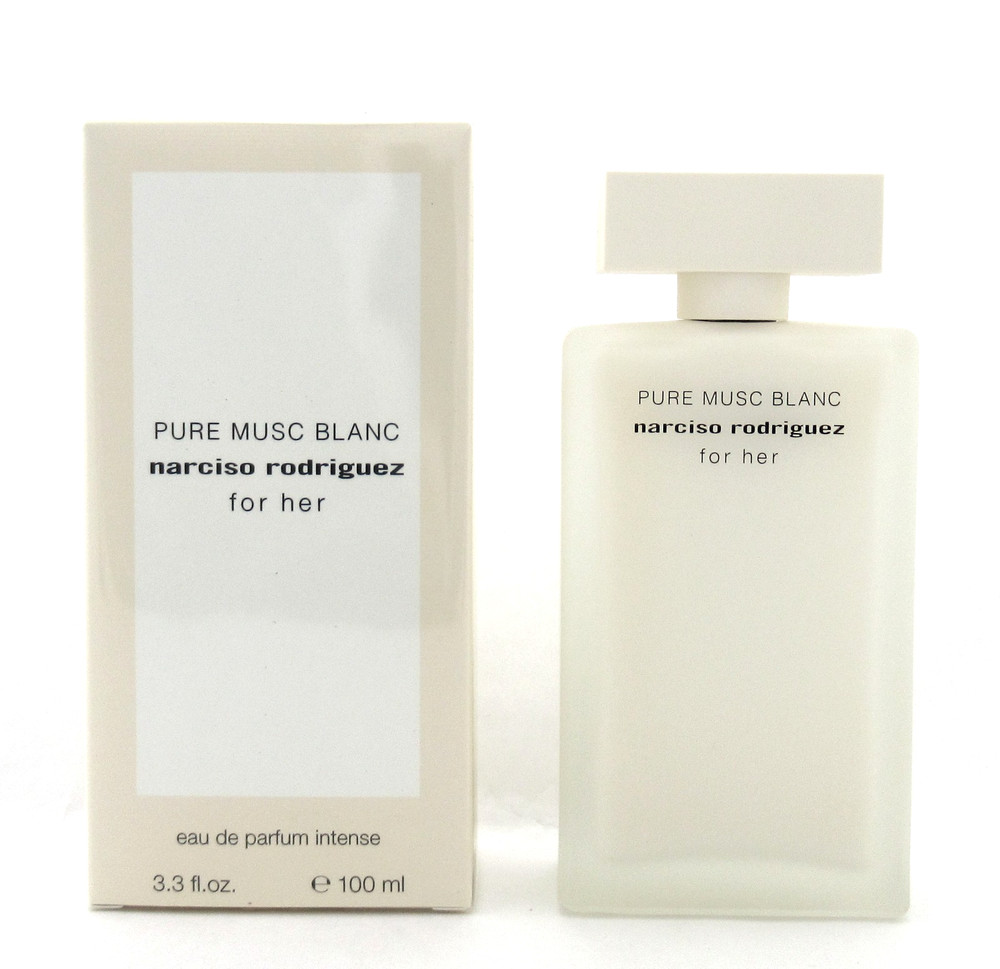 Pure Musc Blanc Narciso Rodriguez 3.3 oz. Eau De Parfum Intense Spray New Sealed