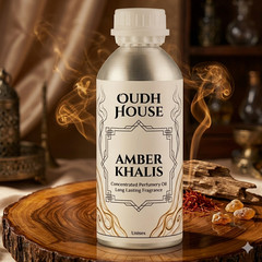 OUDH HOUSE Amber Khalis Concentrated Perfume Oil Long Lasting 100ml
