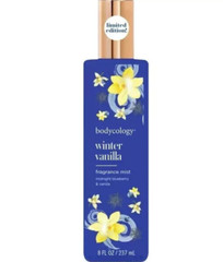 NEW Bodycology Fragrance Mist Winter Vanilla 8 oz limited edition