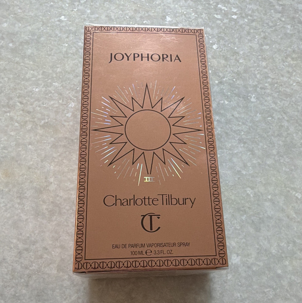 Charlotte Tilbury Joyphoria Eau de Parfum Spray, 100ML 3.3 fl oz NEW SEALED!