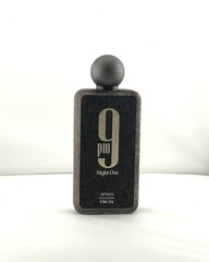 Afnan Unisex 9Pm Night Out Extrait de Parfum Spray New In Tester Box 3.4 fl oz