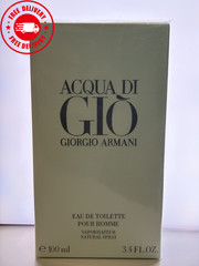 Acqua Di Gio by Giorgio Armani 3.4 fl oz Men’s Eau de Toilette Spray Brand New