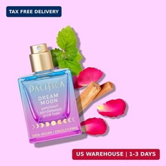 Pacifica Dream Moon Womens Spray Perfume 1 fl oz – Long-Lasting Floral Woody Fra