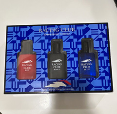 Racing Club Sampler Set for Him EDT Spray Gift Set 3x30ml 1 fl oz Red/Black/Blue