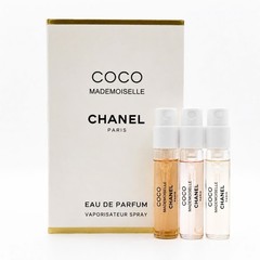 3PCS CHANEL COCO MADEMOISELLE SAMPLE SPRAY 1.5ML/0.05OZ EAU DE PARFUM✨Authentic