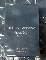 Dolce & Gabbana Light Blue Pour Homme EDT Spray Regular Size 4.2 fl oz