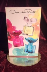 OSCAR de la RENTA Miniature Perfume Set 3 Mini Esprit D’Oscar, Jasmine, Rose NEW