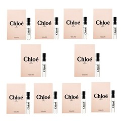 Lot 10 x Chloe Eau de Parfum EDP for Women Carded Sample Vial 0.04 oz/1.2ml each