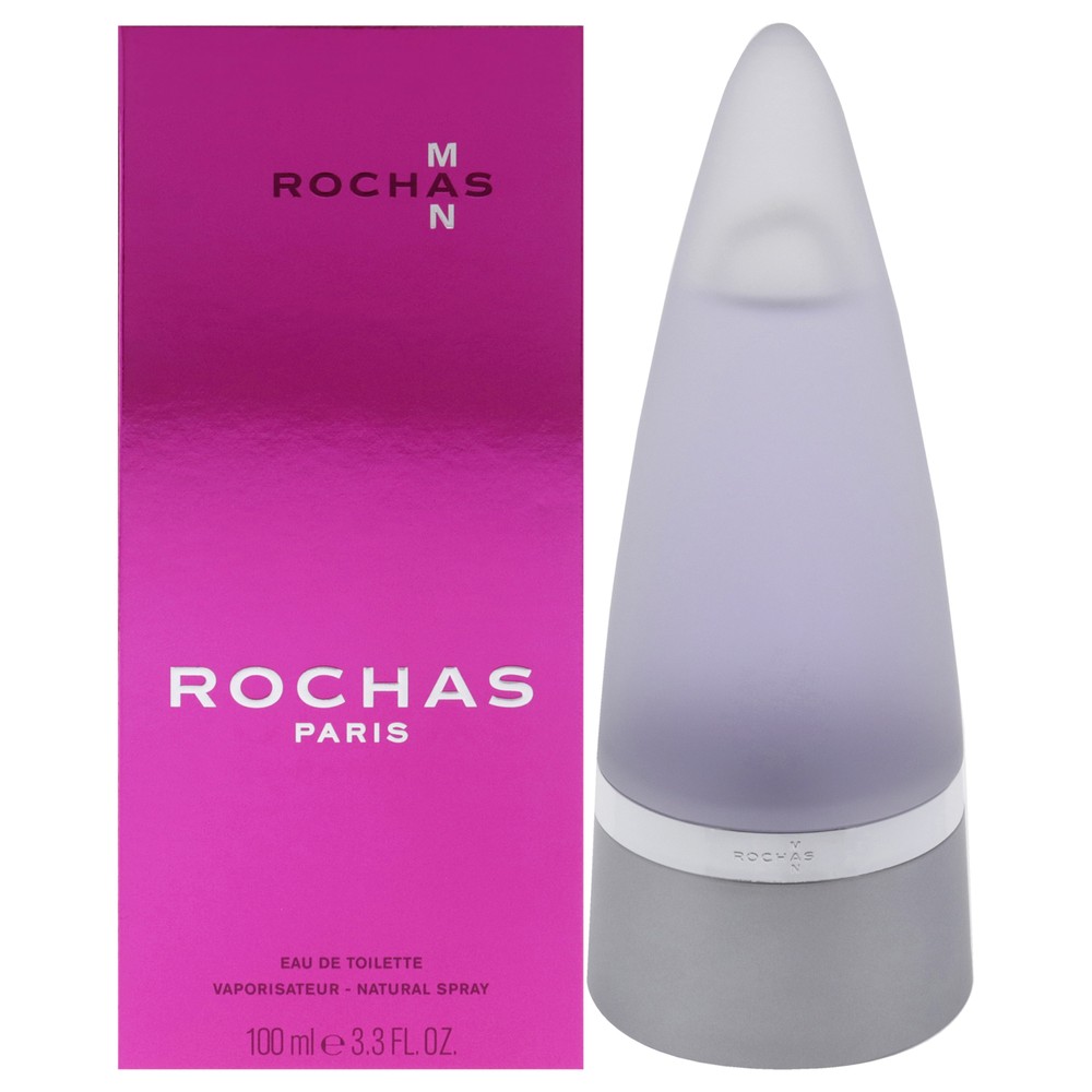 Rochas Man by Rochas for Men – 3.4 oz EDT Spray