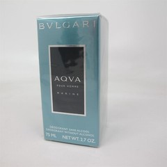 AQVA Pour Homme MARINE by Bvlgari 75 ml/ 2.7 oz Alcohol-Free Deodorant Stick NIB