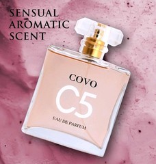 COVO C5 Eau de Parfum Spray, Long Lasting, Regular Size 3.3 fl oz