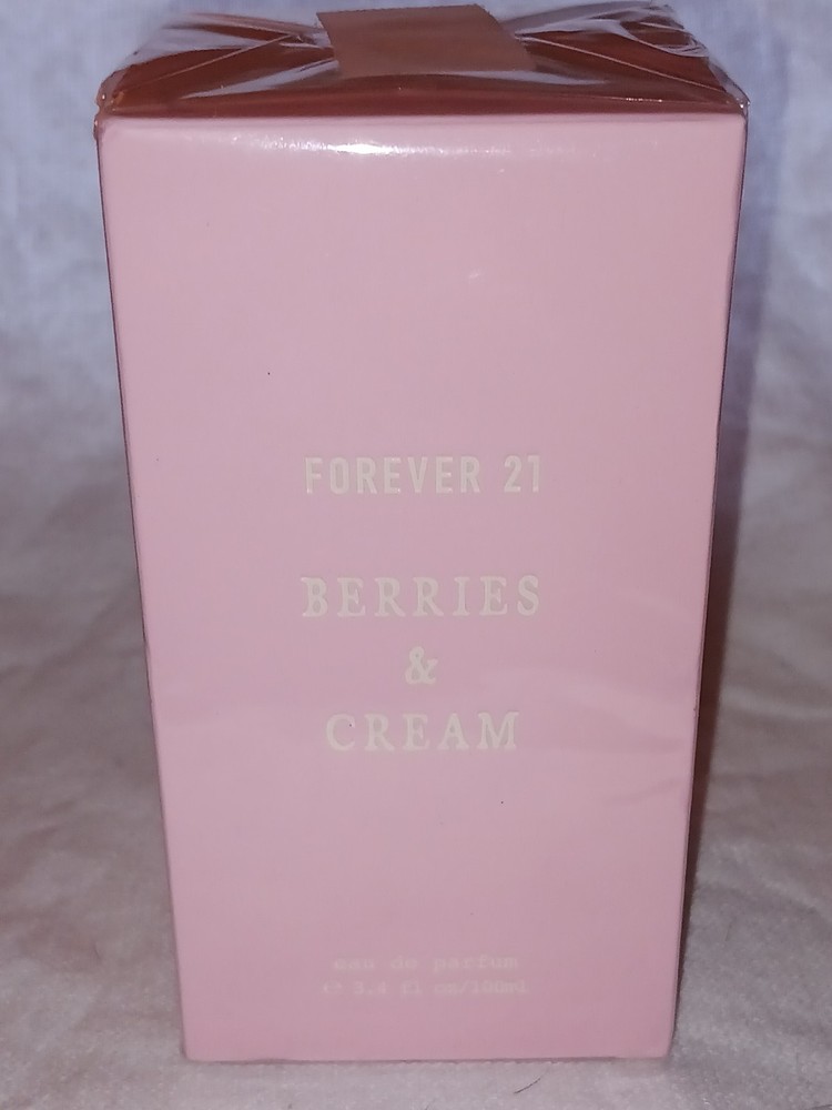 NEW SEALED WOMEN’S FOREVER 21 BERRIES & CREAM 3.4 OZ. EAU DE PARFUM SPRAY