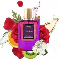 Jeven Brus One Kiss Eau de Parfum for Women Long Lasting Floral Fruity 50ml
