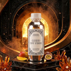 Godd Off Firre Concentrated Perfume Oil Tropical Fruity Fragrance 3.4 fl oz
