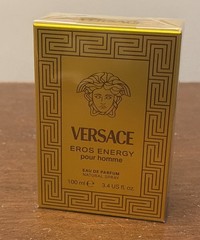 Versace Eros Energy by Gianni Versace 3.4oz 100ml EDP Cologne Men New SEALED