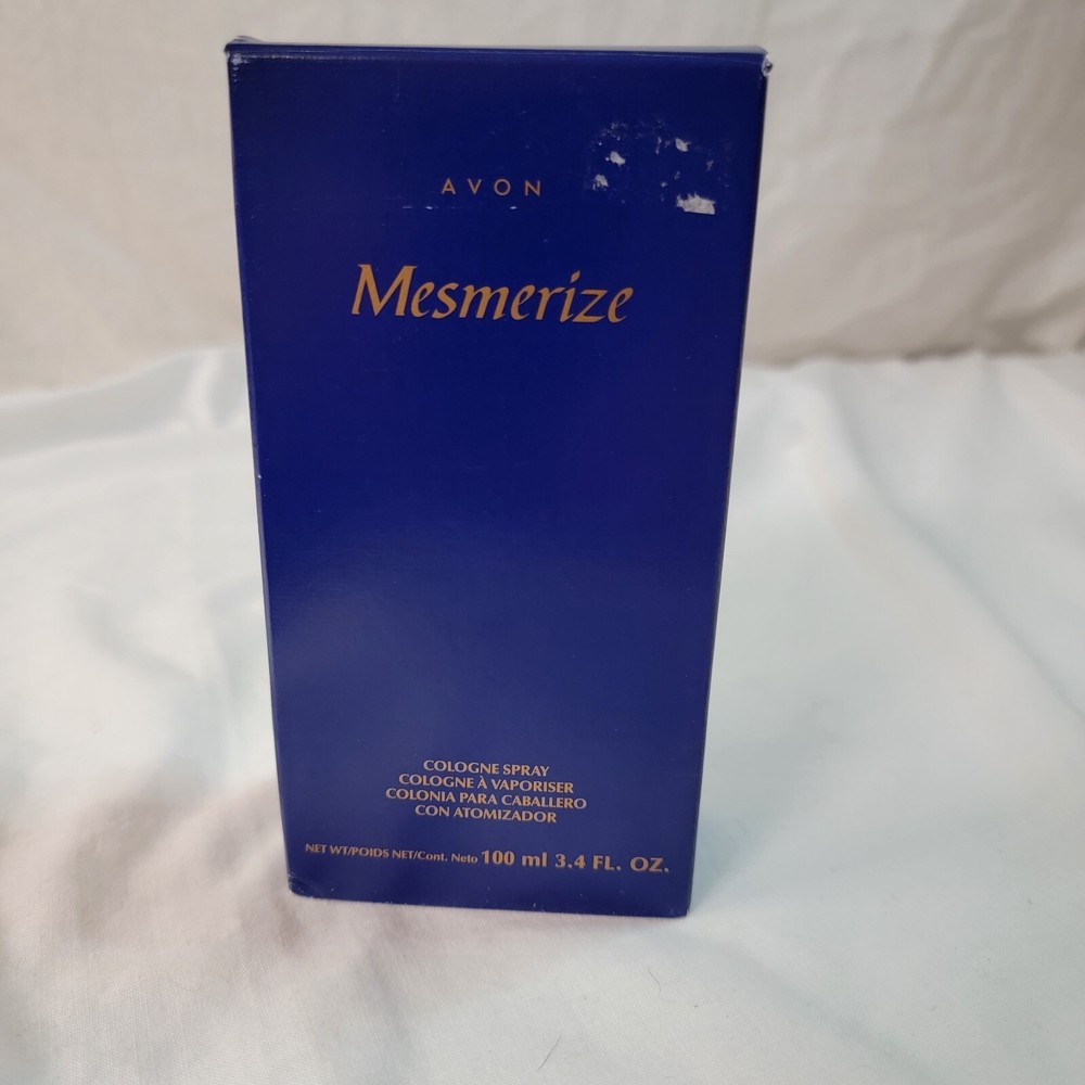 Avon Mesmerize Cologne Spray, NIB Classic Fragrance For Men. 3.4FLOz