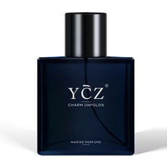 Ycz Charm Unfolds Marine Perfume for Men Long Lasting Fragrance 1.7oz(50ml)