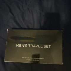 Men’s Travel Set Red/Black/Green/Blue EDP Spray Gift Set 4×0.85oz