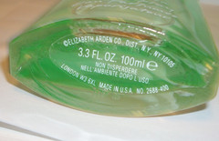 Lot of 2 Vintage Elizabeth Arden Green Tea Perfume 3.3 oz & 1.7 oz Spray