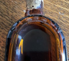 VINTAGE STETSON COLOGNE AMERICANA DECANTER 5oz BOTTLE HORSESHOE – FREE SHIPPING