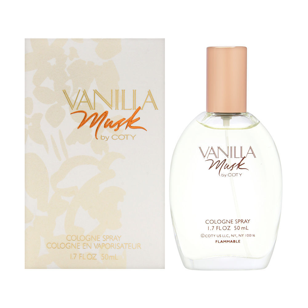 Vanilla Musk by Coty for Women 1.7 oz Cologne Spray Brand New