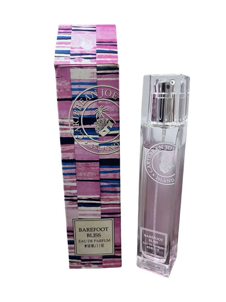 Caribbean Joe Barefoot Bliss Eau De Parfum 50ml (1.7) New In Box