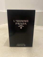NEW Prada L’Homme “Milano” Eau De Toilette 3.3 fl oz