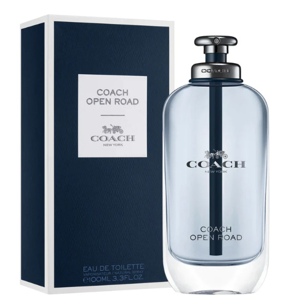 Coach Open Road Eau De Toilette Natural Spray Cologne Men’s 3.3 oz Fragrances