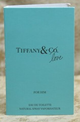TIFFANY & LOVE FOR HIM EAU DE TOILETTE 1 x SAMPLES 0.04 FL. OZ. 1.2 ML SPRAY
