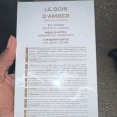 Le Bois Le Bois D’Amber Extrait de Parfum Spray 50ml Saffron Jasmine Amberwood