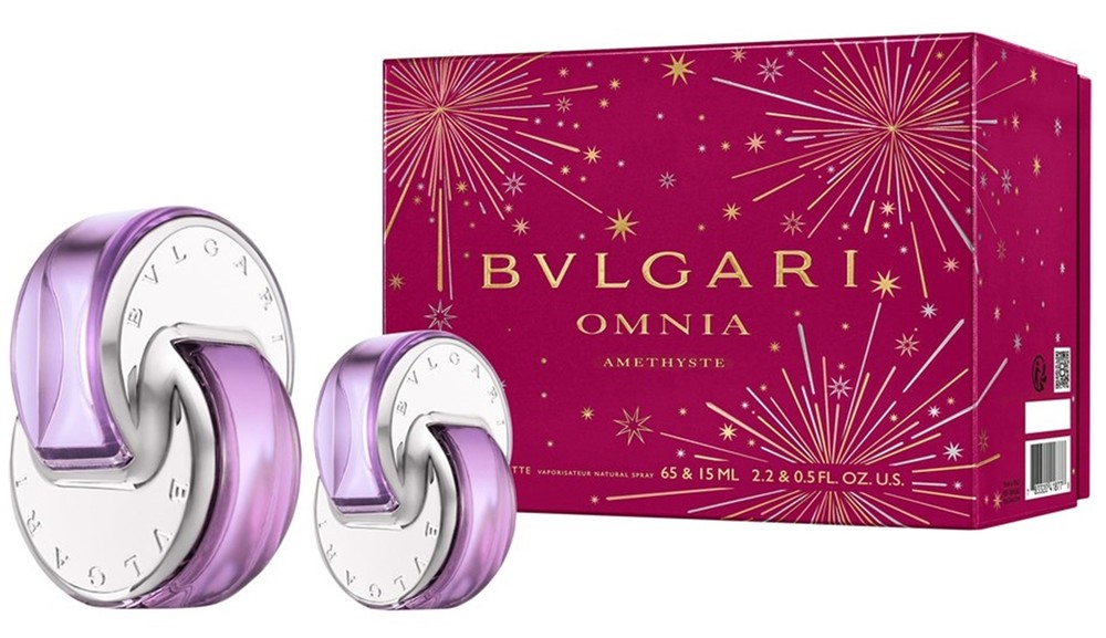 Bvlgari Omnia Amethyste For Women 2 Pcs Gift Set – 2.2 Oz + 0.5 Oz EDT Spray