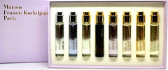 MAISON FRANCIS KURKDJIAN 8 PCS COLLECTION SET FOR HIM EDP SPRAY 0.37 Oz x EACH