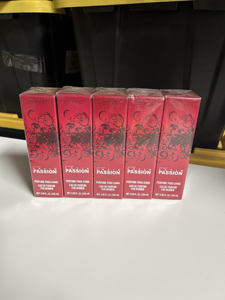 Zermat Latin Passion Eau de Parfum for Women 5 – 100 ML Bottles New In Box