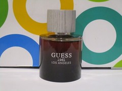COTY ~ GUESS 1981 LOS ANGELES FOR MEN EAU DE TOILETTE SPRAY ~ 3.4 OZ