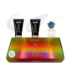 MOSCHINO TOY 2 PEARL GIFT SET 5ML + 0.17OZ EDP 25ML + 0.8OZ B/S GEL 25ML +…