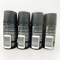 4X Axe Phoenix Deodorant Can Sprays 1oz Each USA Made Rare ORIGINAL Formula