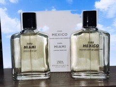 Zara MEXICO & Zara MIAMI Perfume Duo Set 2 x 100 ml) EDP Men Fragrance 2×3.38 Oz