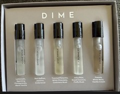DIME Perfume Sampler Kit 5pc Set NEW