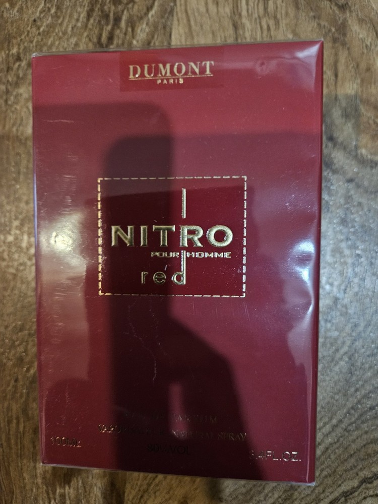 nitro red dumont Pour Homme Eau De Perfum Spray 80% VOL 100 ML