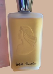 NIB! VINTAGE WHITE SHOLDERS PERFUME BY EVYAN 2.25 FL OZ