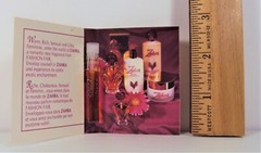 Fashion Fair Zahra 10 Carded Perfume Vials NEW