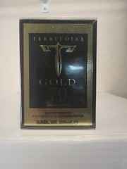 Territoire Gold 79 Pour Homme Eau de Parfum 3.4 oz / 100ml New Sealed
