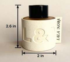Lala Nora Car Perfume 1.69 oz Lime Basil Citrus